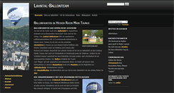 Desktop Screenshot of lahntal-ballonteam.de